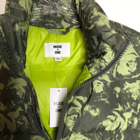 Mode of One Men's Puffer Vest, Wild Ivy, size M, NWT - Picture 3 of 14